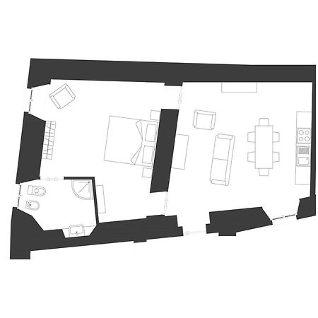 דירות Castello Cabiaglio Palazzo Mia By Icasamia It מראה חיצוני תמונה